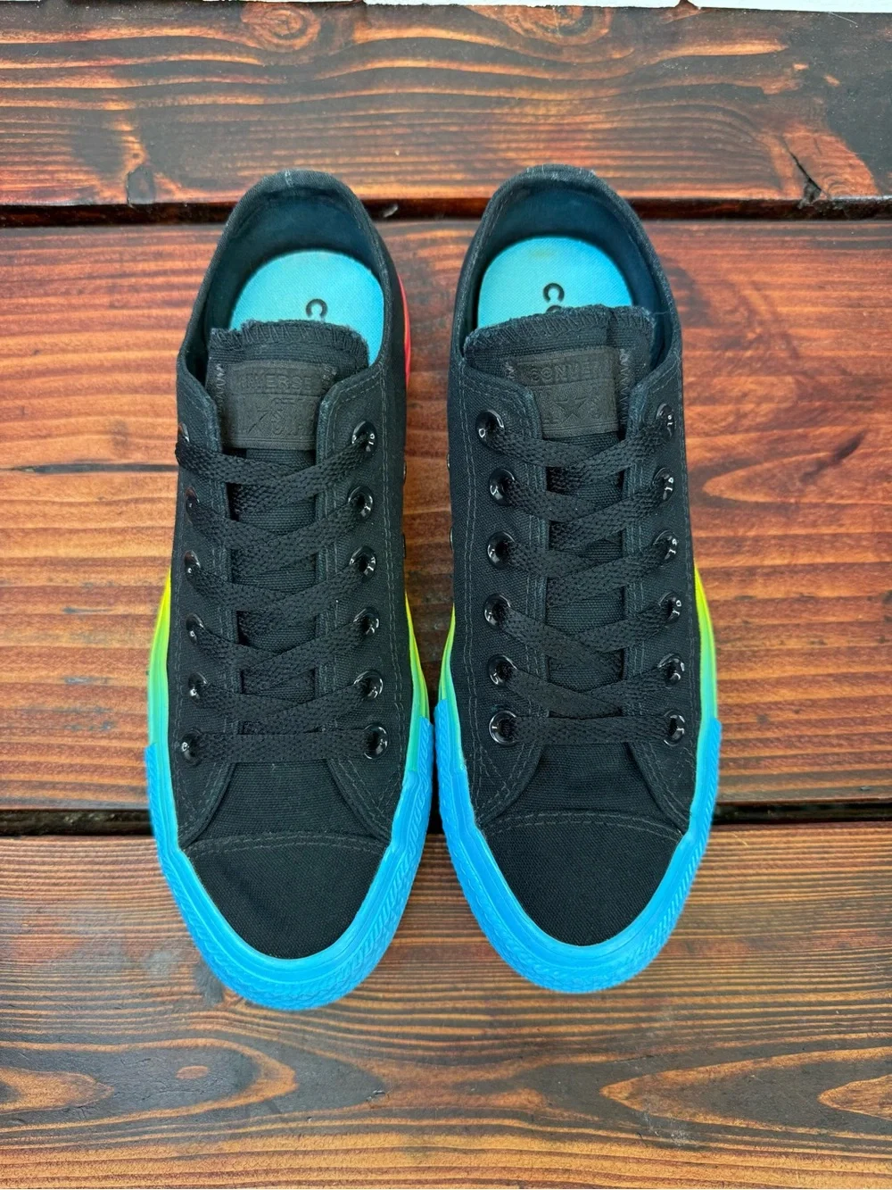 Converse Chuck Taylor All Star Low “Rainbow Sole” – Women’s 7.5 / Men’s 5.5 - Picture 5 of 9